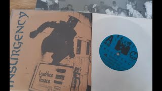 INSURGENCY 7″ 1990 relentless punk. FOR SALE. 4 songs, poster w. photo + lyrics. Hardcore CA, USA