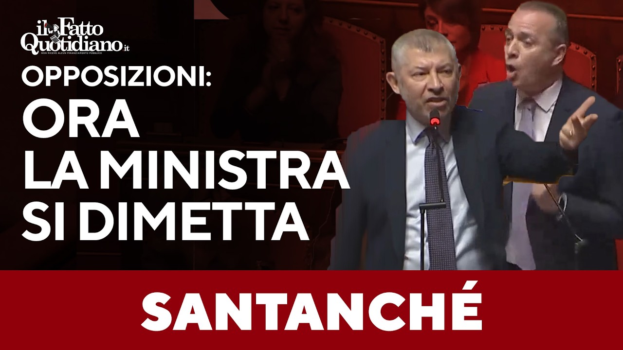 "Santanché si dimetta", M5S deposita la mozione di sfiducia. Pd e Italia Viva: "Meloni in Aula"