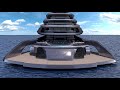 Luxurious Yacht M Y INDAH 120m Designed By Lukasz Opalinski