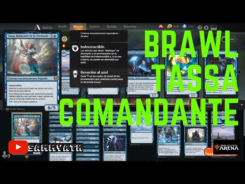Magic Arena - BRAWL / Mono Blue - Comandante TASSA