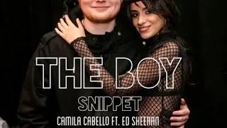 Camila Cabello Ft Ed Sheeran - The Boy (Snippet)