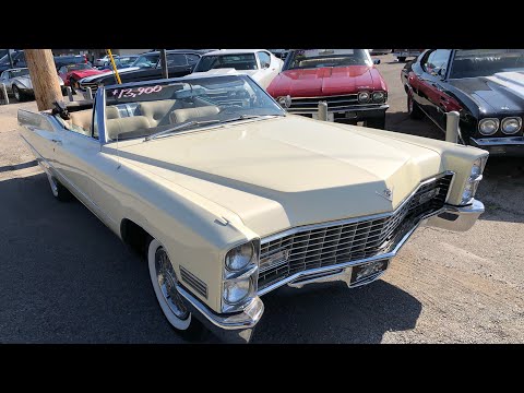 Test Drive 1967 Cadillac Deville 429 Motor Convertible SOLD $13,900 Maple Motors