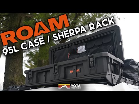Roam 95L Case | Install On Sherpa Roof Rack | Toyota 4Runner