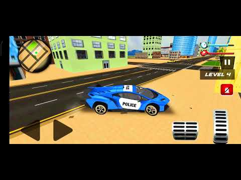 Police Robot Car Transporter * FHD 60fps * Android Gameplay