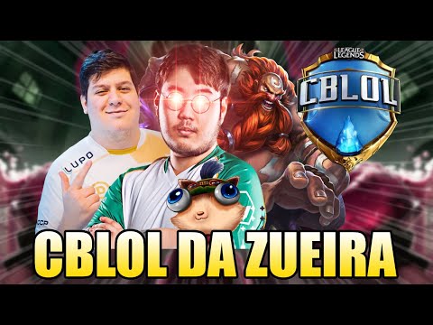 COREANO TILTADO E 5 PINKS NO MESMO LUGAR - CBLOL DA ZUEIRA