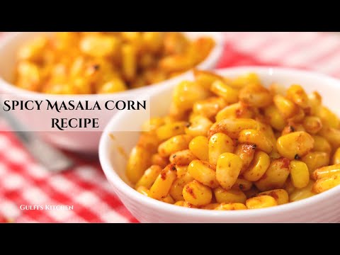 Masala Corn Recipe | Easy Masala Sweet Corn Recipe | Sweet Corn