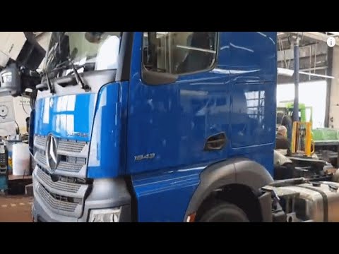 GPSauge Einbau Tutorial - Mercedes Actros MP5 / Telematik für Mercedes LKW