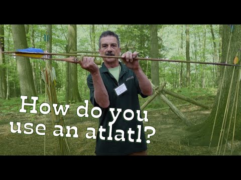 How to Use an Atlatl | Meadowcroft Rockshelter and Historic Village