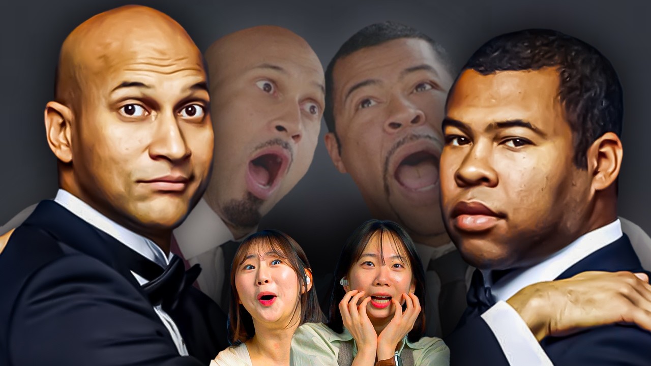 Korean Girls React To Clips That Made 'Key & Peele' Famous | 𝙊𝙎𝙎𝘾