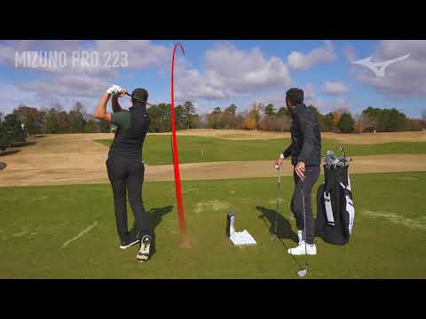 Mizuno Pro 221, 223 and 225 first hit with Fredrik Lindblom