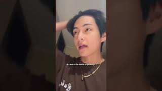 Download lagu Taehyung shaving his moustache live 🤣👍 mp3