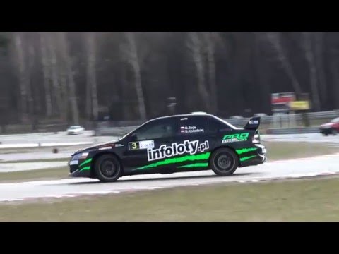 Soja Grzegorz Mitsubishi - Lancer EVO IX SuperOES - 3 Runda kjs Tor Kielce 19-03-2016