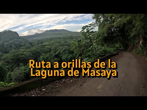 Ruta a orillas de la Laguna de Masaya