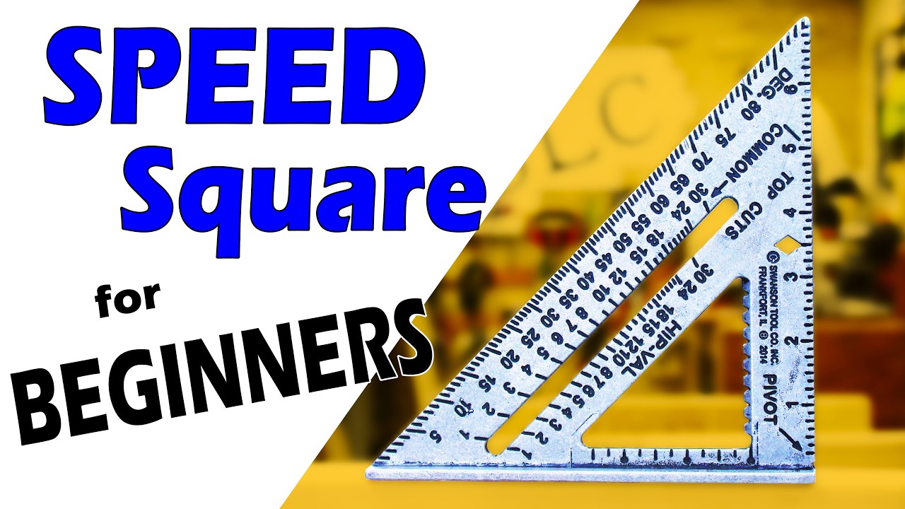 Speed Square Tips That Make Woodworking Easy! For Beginners