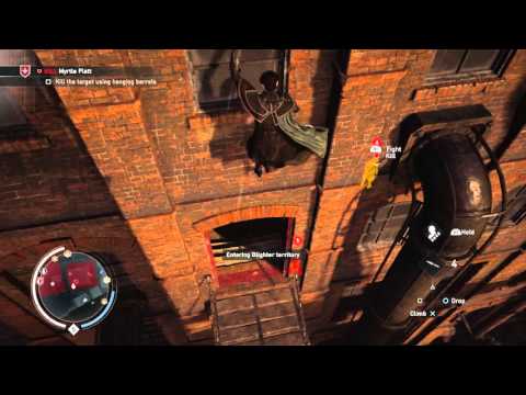 Assassin's Creed: Syndicate - Templar Hunt Myrtle Platt Info Cargo Kill Gameplay Sequence, Window