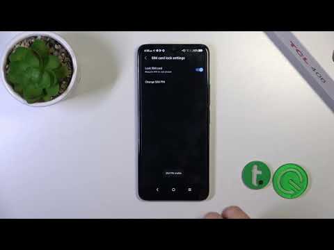 How to Lock SIM Card with SIM PIN on TCL 406? Add Unlock Code in Sim Card!