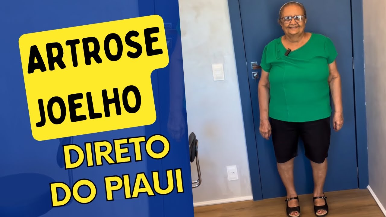 ARTROSE NOS JOELHOS - DIRETO DO PIAUÍ #artrose #joelhos