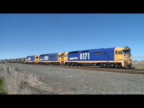 3CK6 Pacific National Grain Train - PoathTV Australian Railways