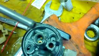 Briggs and stratton carb repair wont run without choke REPAIR!
