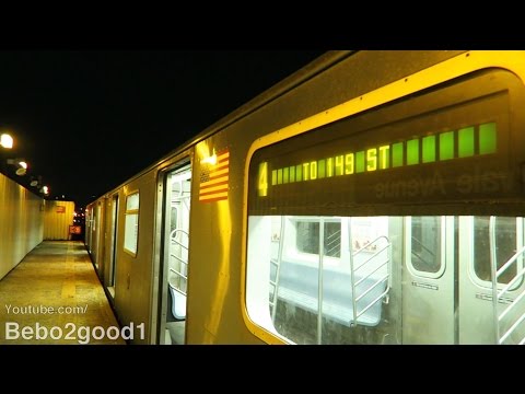 NYC Subway: R142/A (4) Train [via WPR (5)] at Intervale Ave