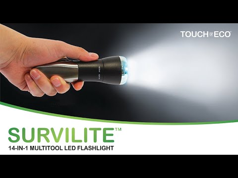 SURVILITE - 14-in-1 Multitool LED Flashlight