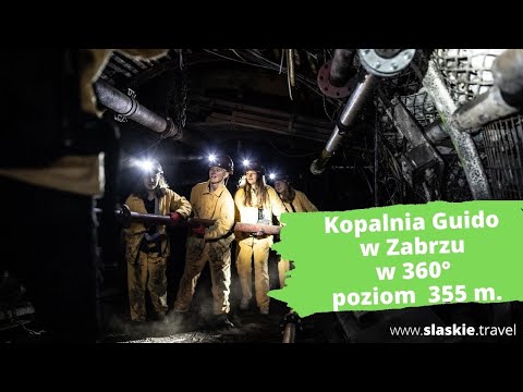 Kopalnia Guido w Zabrzu w 360 - poziom 355 m.