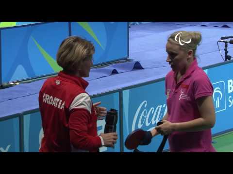 Table Tennis | CRO vs KOR | Women's Singles - Class 3 Group D | Rio 2016
