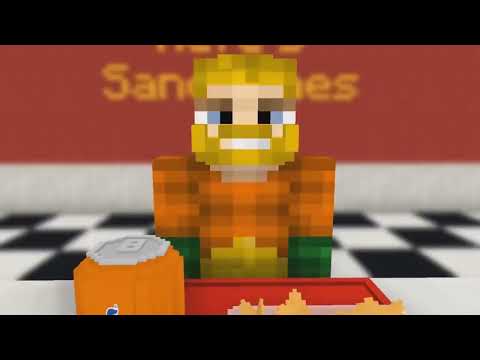 Monster School WORK AT STARBUCKS PLACE!   Minecraft Animation