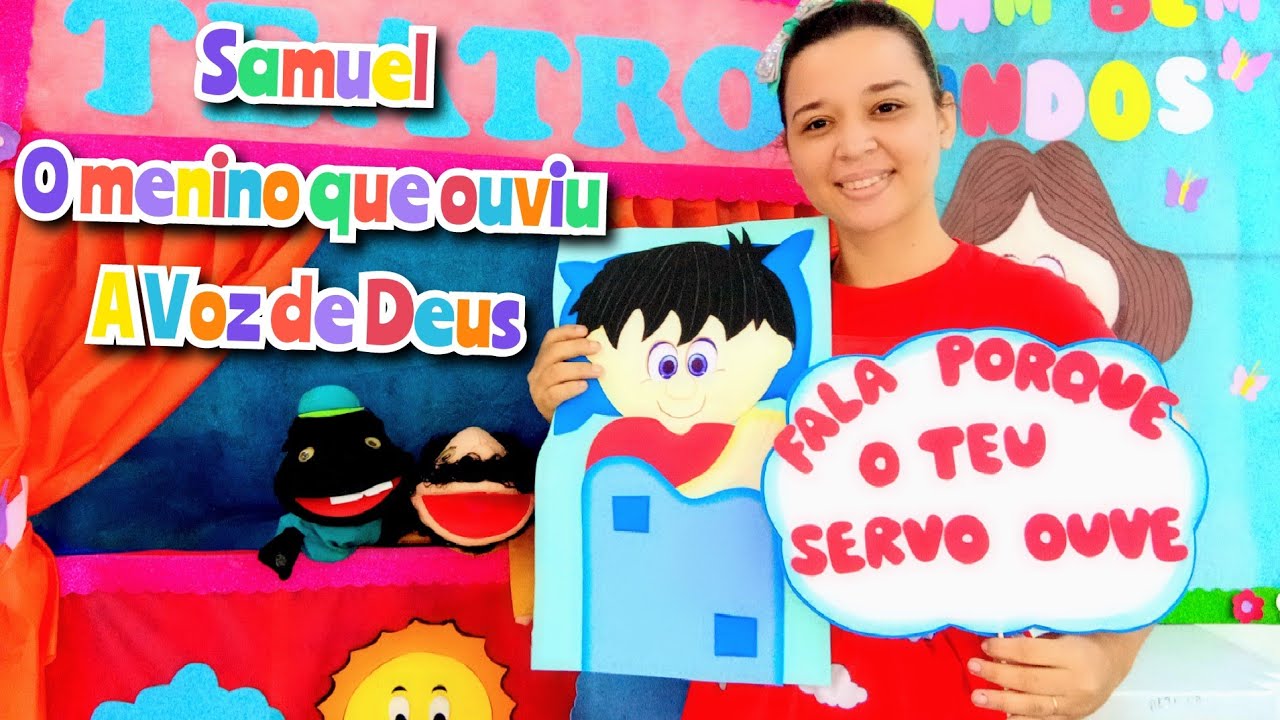 historia biblica infantil sobre Samuel #históriabíblicainfantil #ministerioinfantil #recursosvisuais
