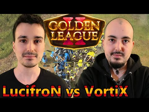 Spanisches Halbfinale - LucifroN 🇪🇸 vs VortiX 🇪🇸 - Golden League 2 - Age of Empires 4 [Deutsch/4K]