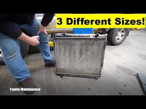 Toyota Tacoma Radiator - 3 Different Sizes