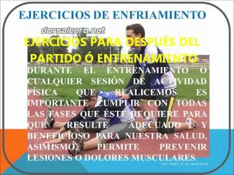 CALENTAMIENTO DE VOLEIBOL PARTE 5 ENFRIAMIENTO DEL JUGADOR