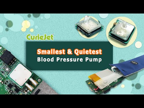 Silent Blood Pressure Pump for SmartBracelet and SmartWatch !
