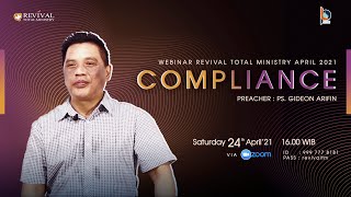 Download lagu Compliance | Webinar RTM April'21 | Ps. Gideon Arifin mp3