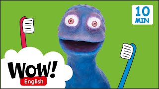 Steve, Brush your Teeth + MORE English Stories for Kids with Steve and Bob the Blob