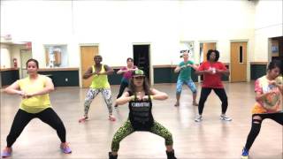 Work from home by Fifth Harmony - Zumba with Erika Rivere