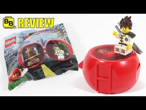 LEGO NINJAGO MOVIE KAI'S DOJO POD 5004916 REVIEW! Video
