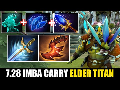 God Tier Elder Titan Gameplay - Astral Spirit + Aghanim Shard + Scepter