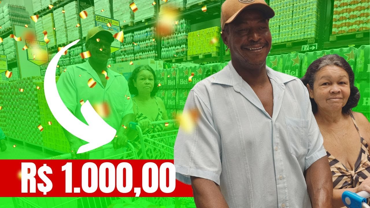 SEU BAIANO E ESPOSA VÃO AO SUPERMERCADO PELA PRIMEIRA VEZ
