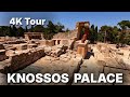 KNOSSOS PALACE in 4K - CRETE: Discover the Heart of MINOAN Civilization