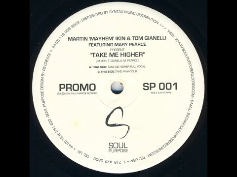 Martin Mayhem Ikin & Tom Gianelli – Take me higher (Full vocal mix)