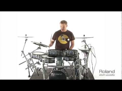 Roland Drum Lessons - Lesson 3 (Triplets)