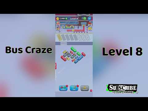 Bus Craze Level 8 Walkthrough 🚌 | Step-by-Step Puzzle Guide | Go Answer