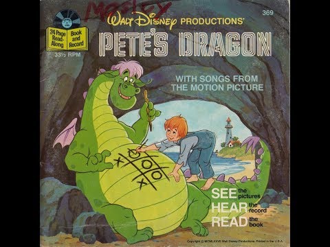 Pete's Dragon Read Along Book and Record