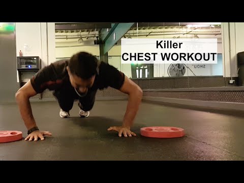 chest push with run release