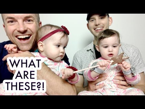 McFamily Fall Haul 2018 Part 1 - Opening Presents for Our Baby Girls! /// McHusbands