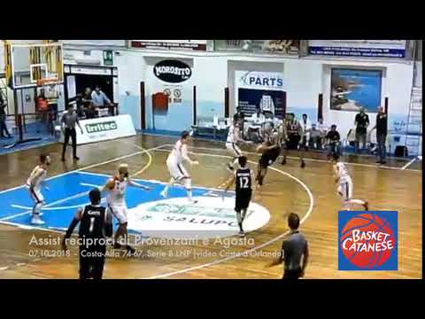Assist tra Provenzani e Agosta, Alfa-Costa 74-67