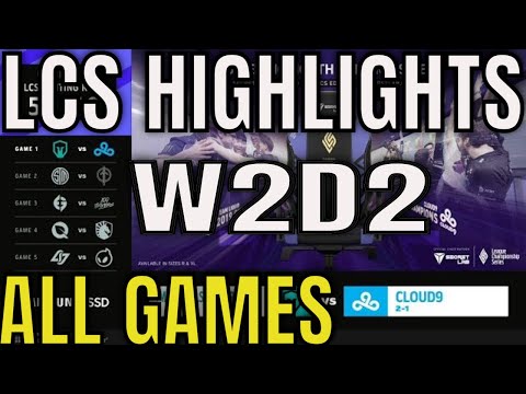 LCS Highlights ALL GAMES W2D2 Spring 2022 | Week 2 Day 2