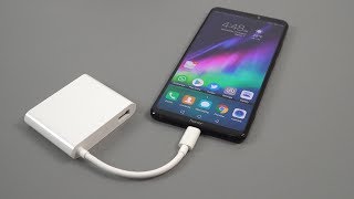 Honor Note 10 Desktop Mode With The MateDock 2