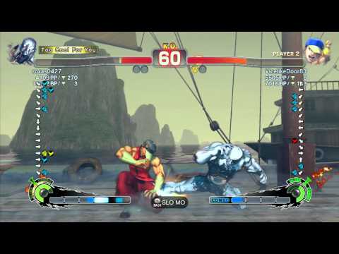 SSF4 AE: roxas0427 (Seth) vs Kazunoko (Yun) - Ranked Match (720p HD)